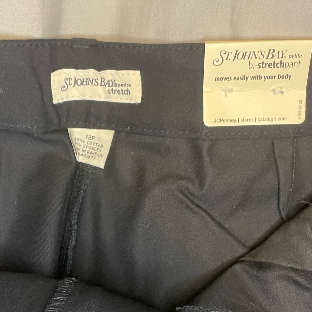St. John's Bay Black Boot Cut Pants - Picture 6 of 6